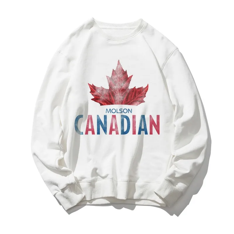 

Le Country Student Stamp Memorial Joint Brand Spring Autumn Winter round Ne Sweatirt Hatl Men Basic Youth Trend