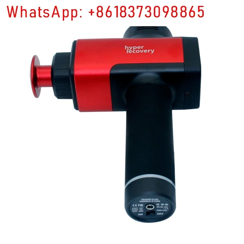 Professioneel hoog vermogen 24V fasciapistool spierstimulator diepe ontspanning fasciapistool hoogfrequente mute