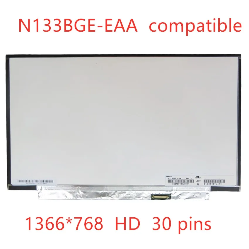 LED matrix N133BGE-EB1 N133BGE-EAA N133BGA-EA2 N133BGG-EA1 For Toshiba Portege Ultrabook Z30 R30 Laptop LCD Screen Display