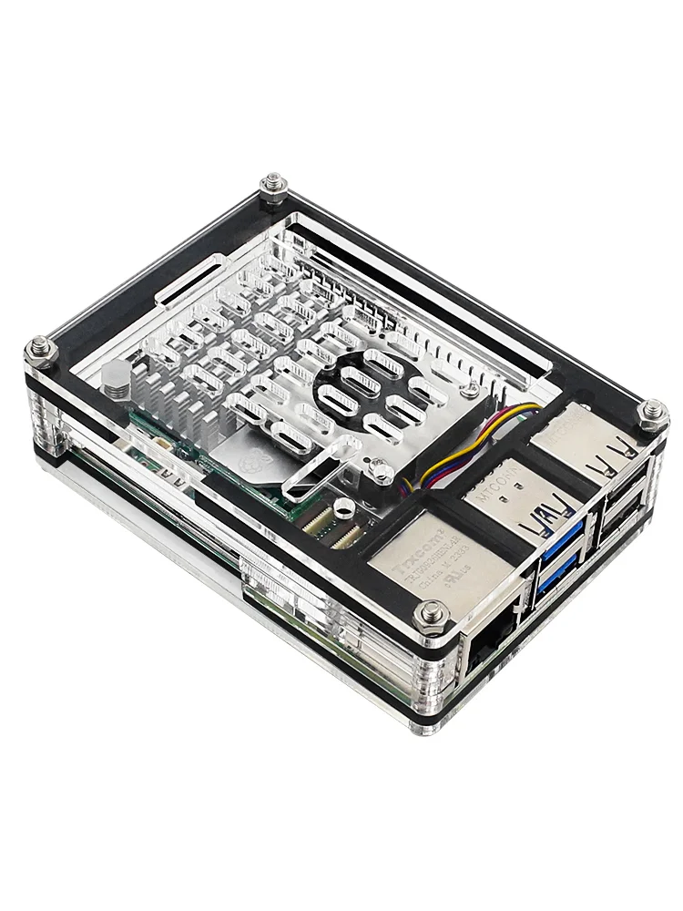 Raspberry Pi 5 4GB 8GB RAM Placa de desarrollo ordenador 2,4 GHz Cortex-A76 CPU VideoCore VII GPU opcional funda ventilador fuente de alimentación