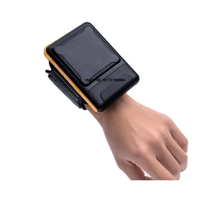 R5 BT Reader Handheld Android/IP65 14M PDA Industrial Inventory Warehousing 14M Read Range RFID NFC Barcode Scanner