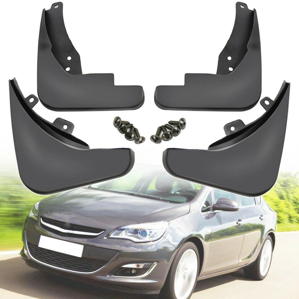 Mud Flaps for Vauxhall Opel Astra J Buick Verano 2010-2016 Mudflaps Splash Guards Mud Flap Mudguards