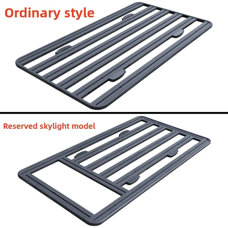 

Universal SUV Roof Platform 200kg Heavy Duty Capacity Non-Destructive Installation Modular Roof Rack System 4x4 Off-Road