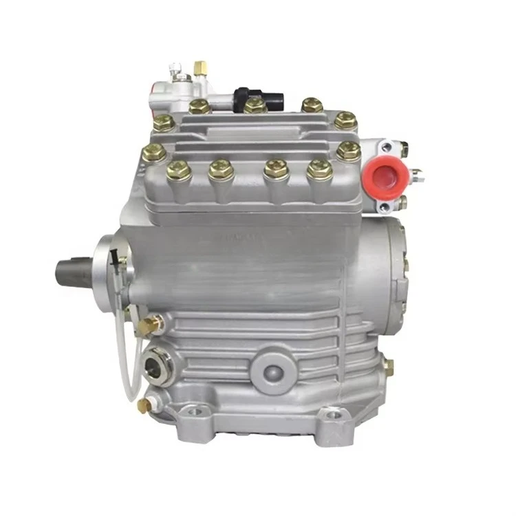 Large Inventory Original Bus air Conditioner 4 Cylinder Open Type 4nfcy Compressor for Yutong Bus Parts