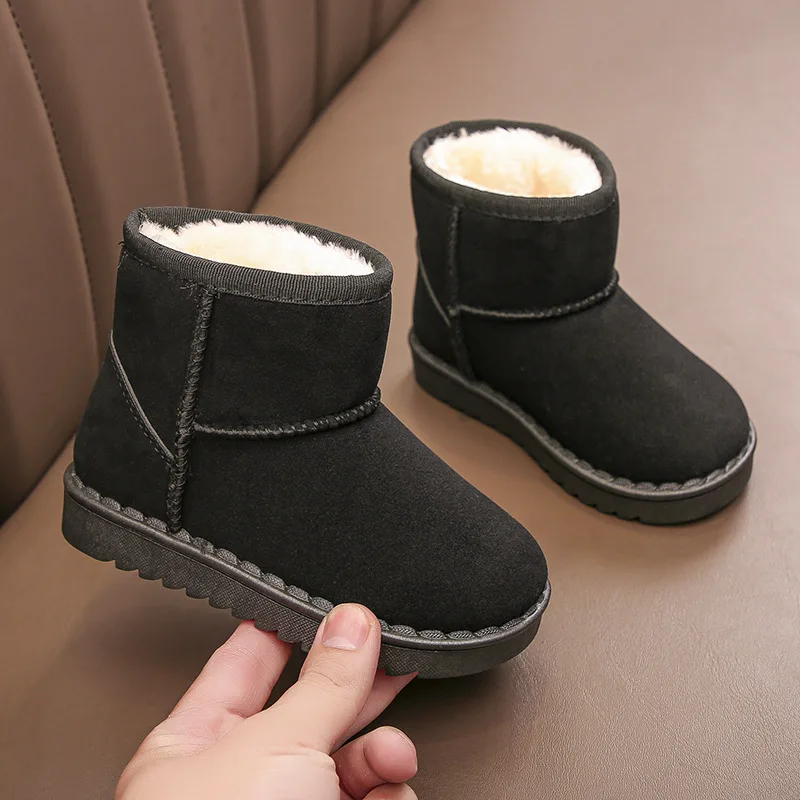 Fashion Children Casual Shoes Girls Boys Cotton Snow Boots Warm Kids boots Boy Winter Cotton Shoes Sneakers ботинки мартин botas