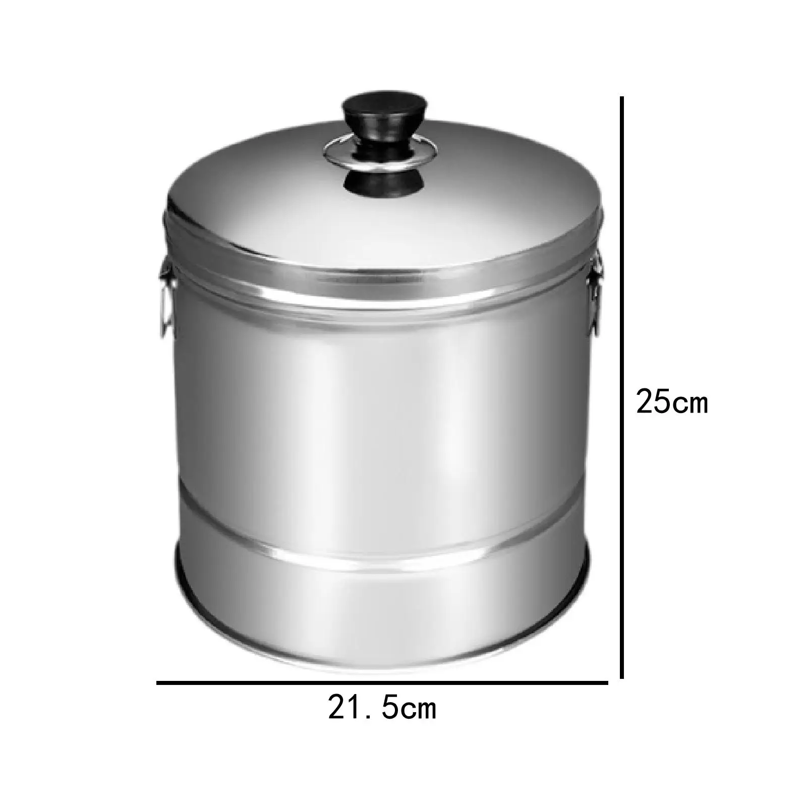 Premium Stainless Steel Rice Cooker Set with Steaming Accessories image 6