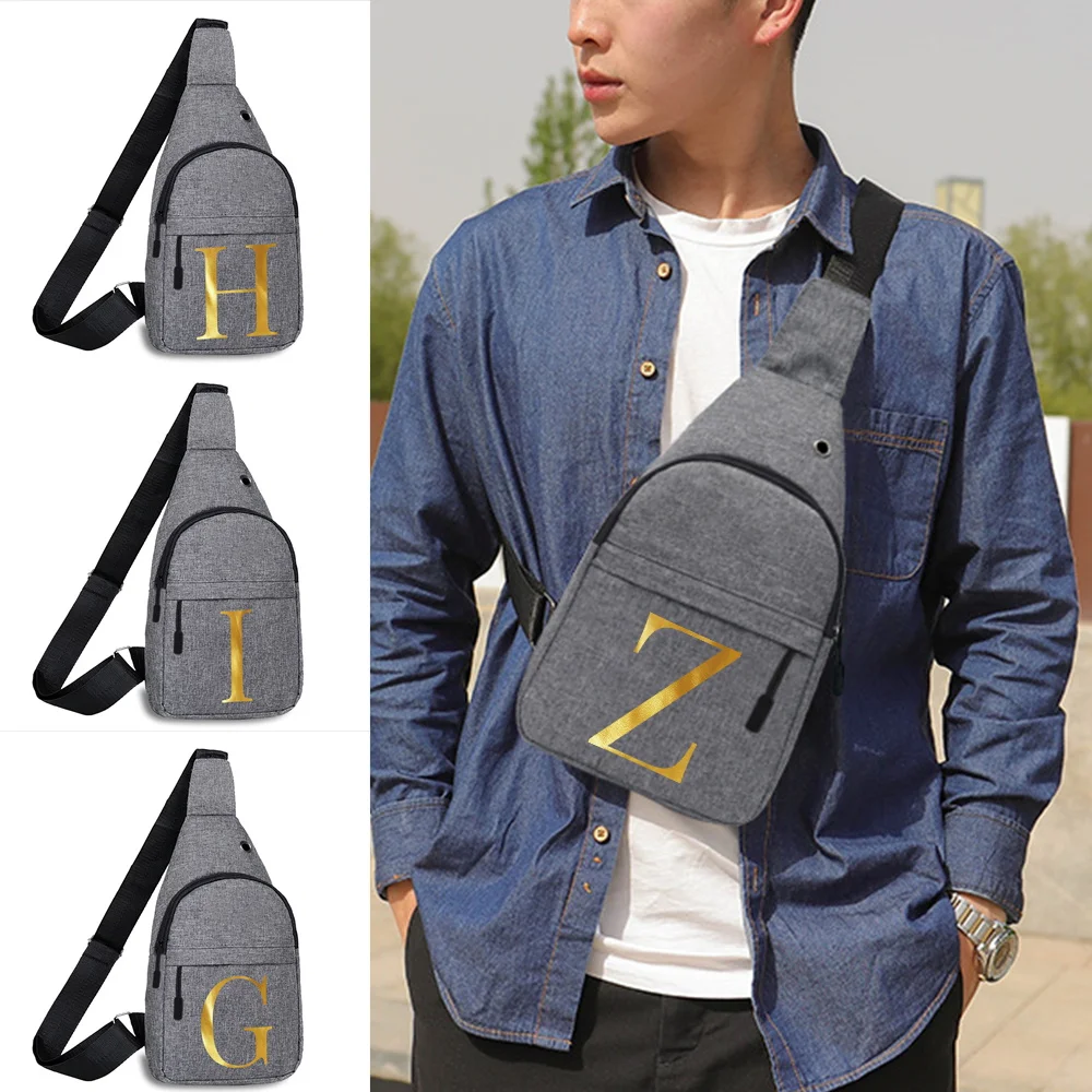 

Casual Sling Backpack Letter Series Multi Pocket Layout and Adjustable Strap for Easy Access to Essentials During Daily Outings