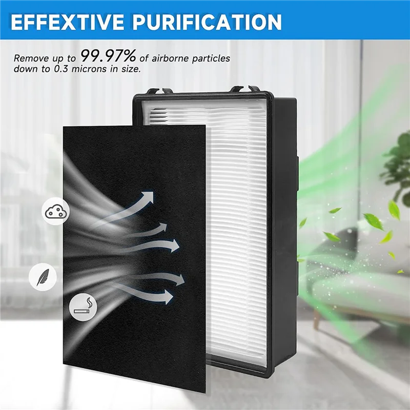 

ABMH-6PCS Сменный фильтр Hepa для Holmes HAPF600/HAPF600D-U2B фильтр воздушный фильтр Hypa Set