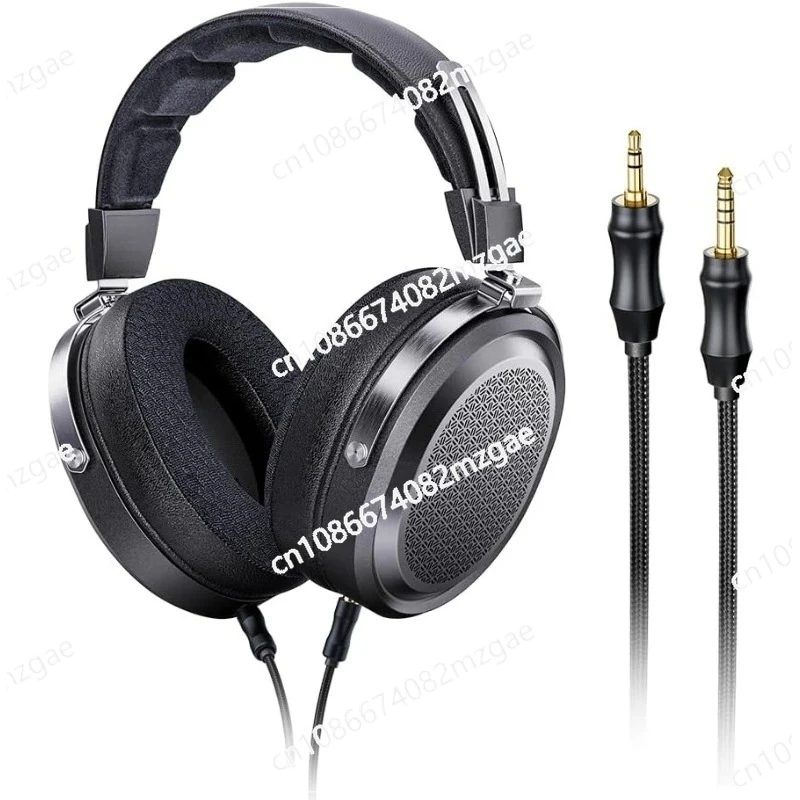 FT1 Pro Open-Back Planar Magnetic Wired Hi-Fi Headphones for Home, Studio, Recording, High Sensitivity (Black)