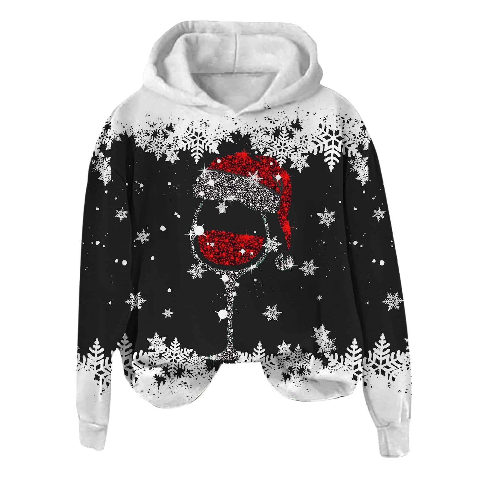 

Осенняя одежда 2021, женская свободная и стильная толстовка с капюшоном и принтом, пуловер с длинными рукавами, толстовки с капюшоном на Хэллоуин Disfraz Mujer Y2k