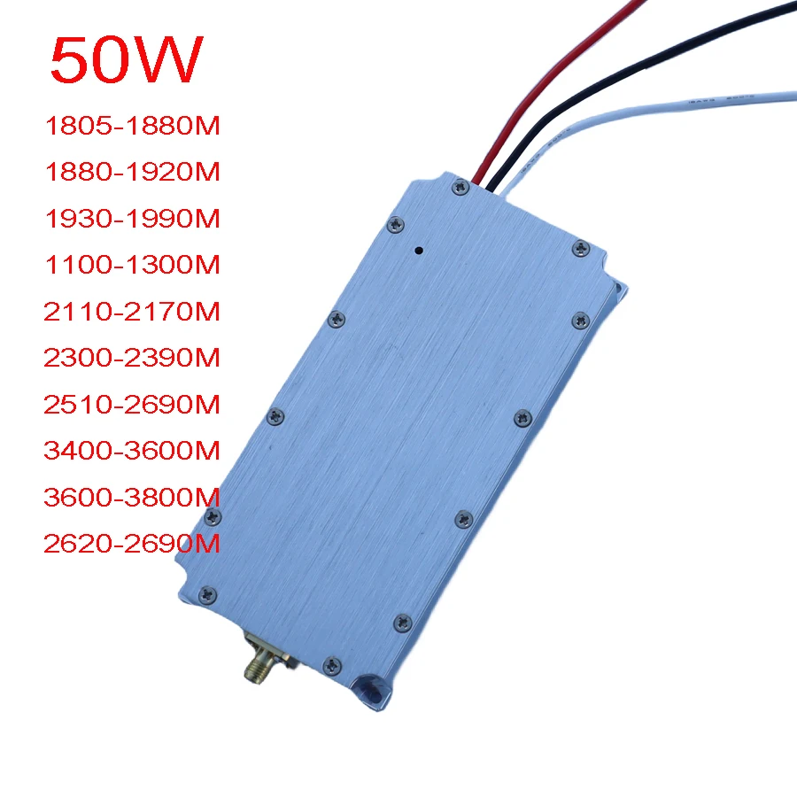 Módulo personalizado do amplificador, 50W, RF, 1100MHZ-2500M