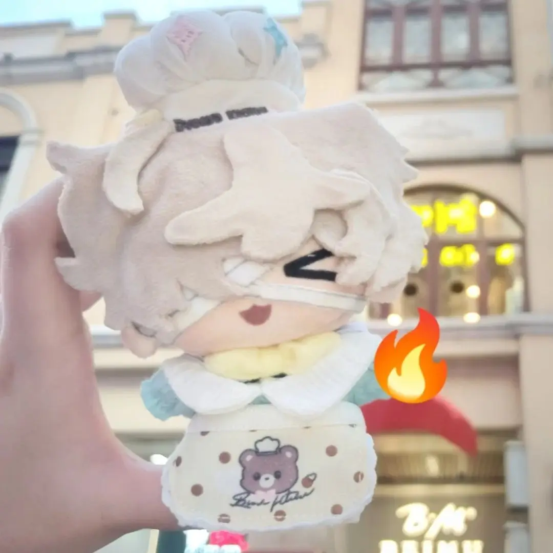 10CM Cute Cotton Doll Anime Identity V Florian Brand Plush Cartoon Figure Model Plushie Room Decoration Plush Pendant Kids Gifts