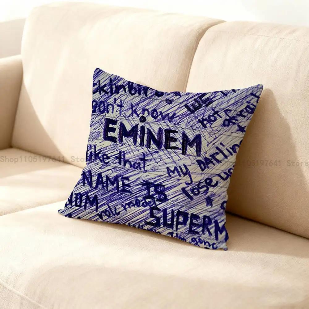 

Singer E-Eminem Pillow Case cute cartoon anime peripheralsBedroom Sofa Decorative Cushion Cover Soft Cushion Cover