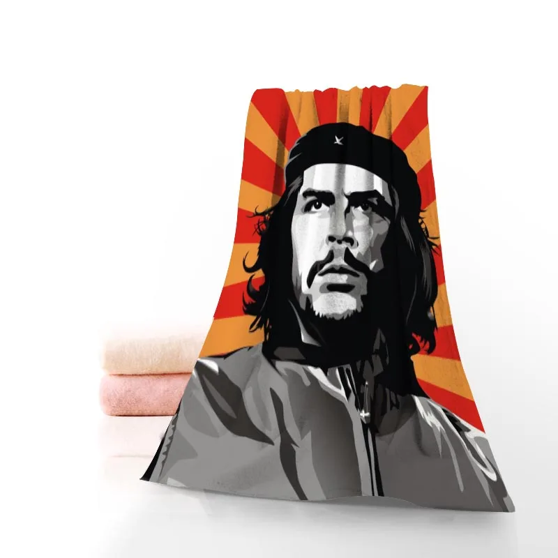 Che Guevara Towel Printed Cotton Face/Bath Towels Microfiber Fabric For Kids Men Women Shower Towels 70X140cm