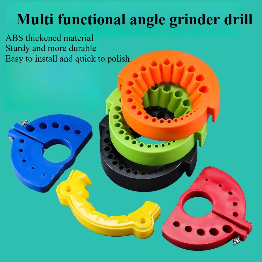 Multi Specification ABS Drill Bit Sharpener Drill Grinder Tool Attachment Polishing Grinding Tool Applicable Angle Grinder