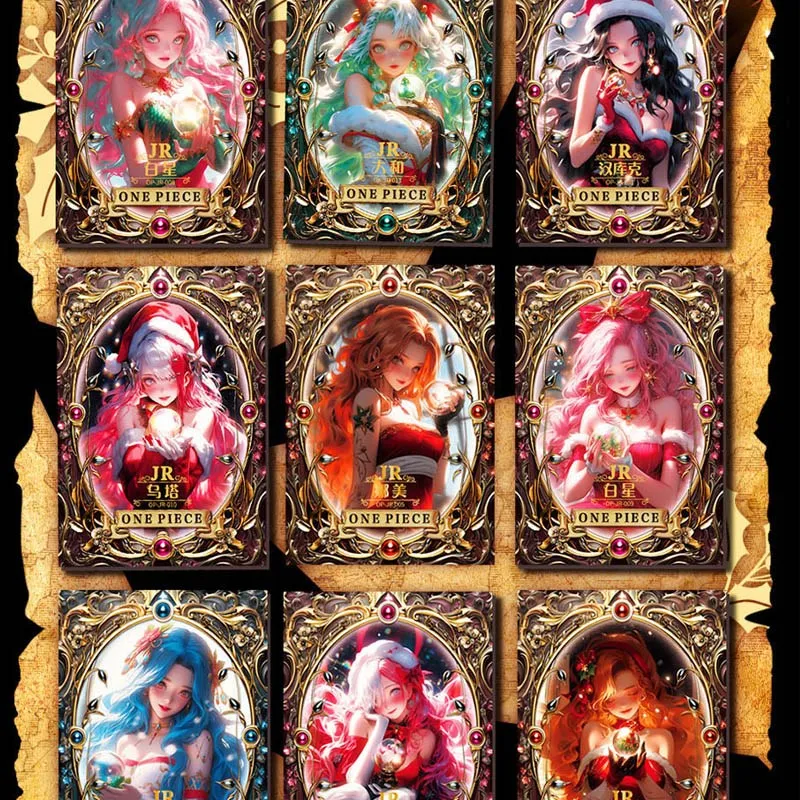 Luffy Collection Cards GRAND-LINE ENDLESS TREASURE Puzzle Gifts For Birthday Children Trading Anime Cards