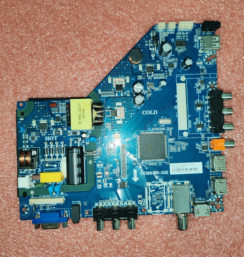 Interface HDMI Motherboard, Fotografia Física, Tensão Corrente 36-41V, 600MA, bh-18375, CV3663BH-Q32 3