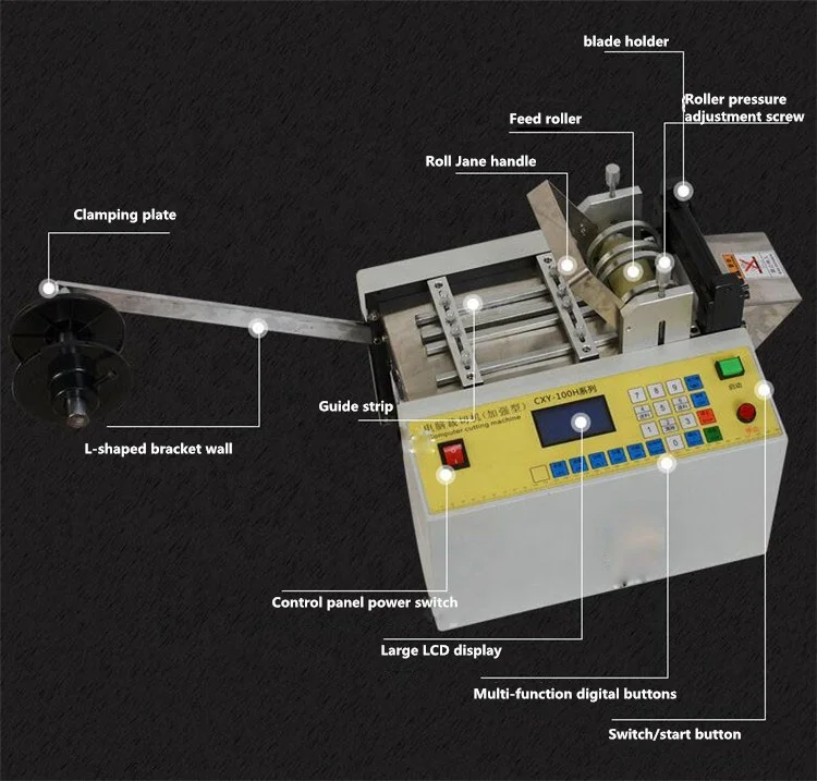 Desktop Copper Aluminium Foil Cutting Machine Steel Plate Cutting Machine