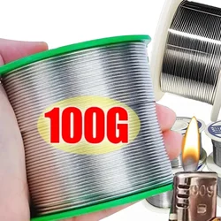0.8mm 1.0mm 20g 50g 100g Soldering Tin Wire Tin Melt Rosin Core Solder Soldering Wire Roll No-clean FLUX 2.0%