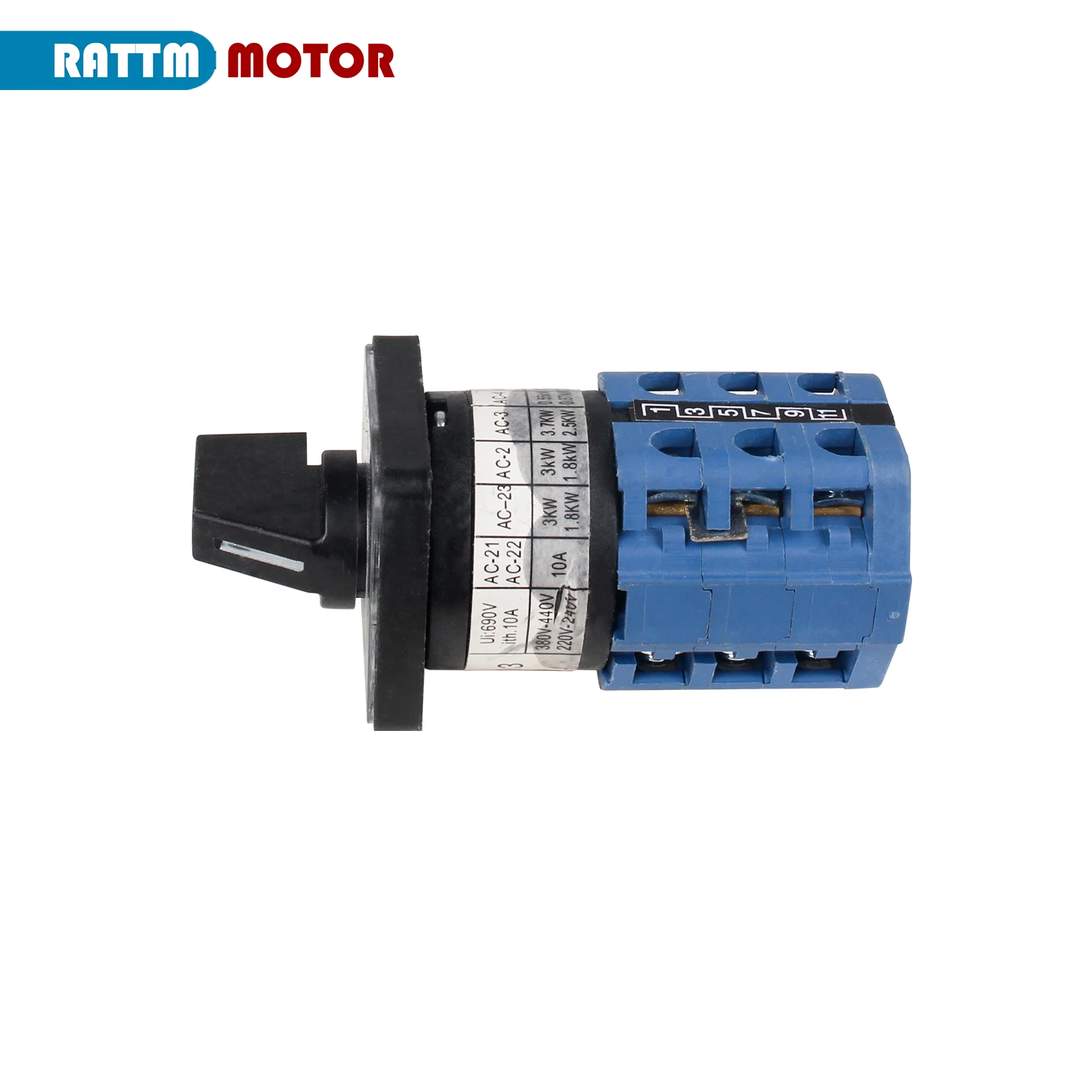 Mini Lathe Accessories Part Motor Forward Off Reverse Switching YXW26-10/3 Rotary Cam Switches