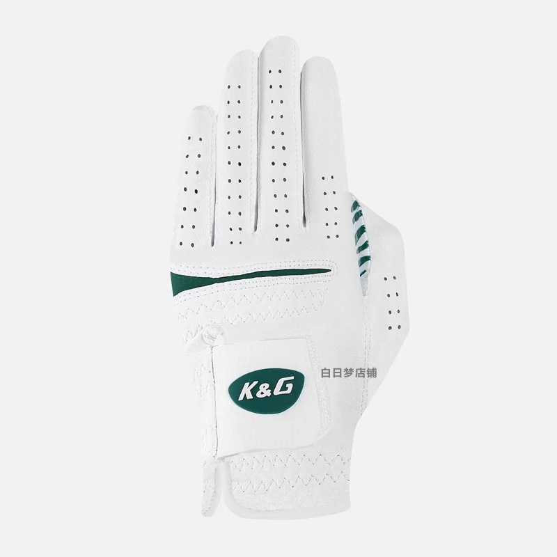 Korea golf gloves men's microfiber leather sports left-handed golf ball gloves breathable and wear-resistant #K2301