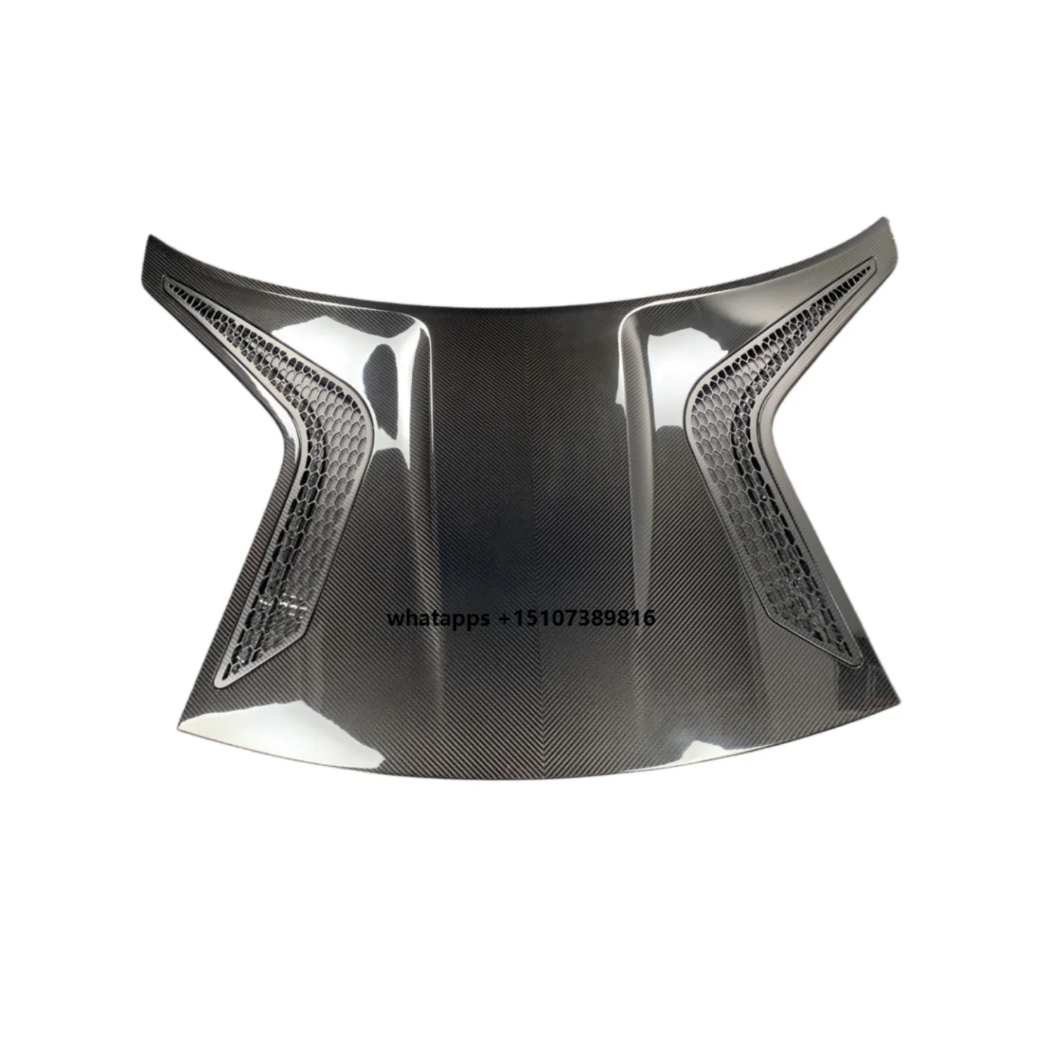 High Glossy Body Kit Real Dry Carbon Fiber Car Hood Bonnet Suitable for LotuS EMIRA