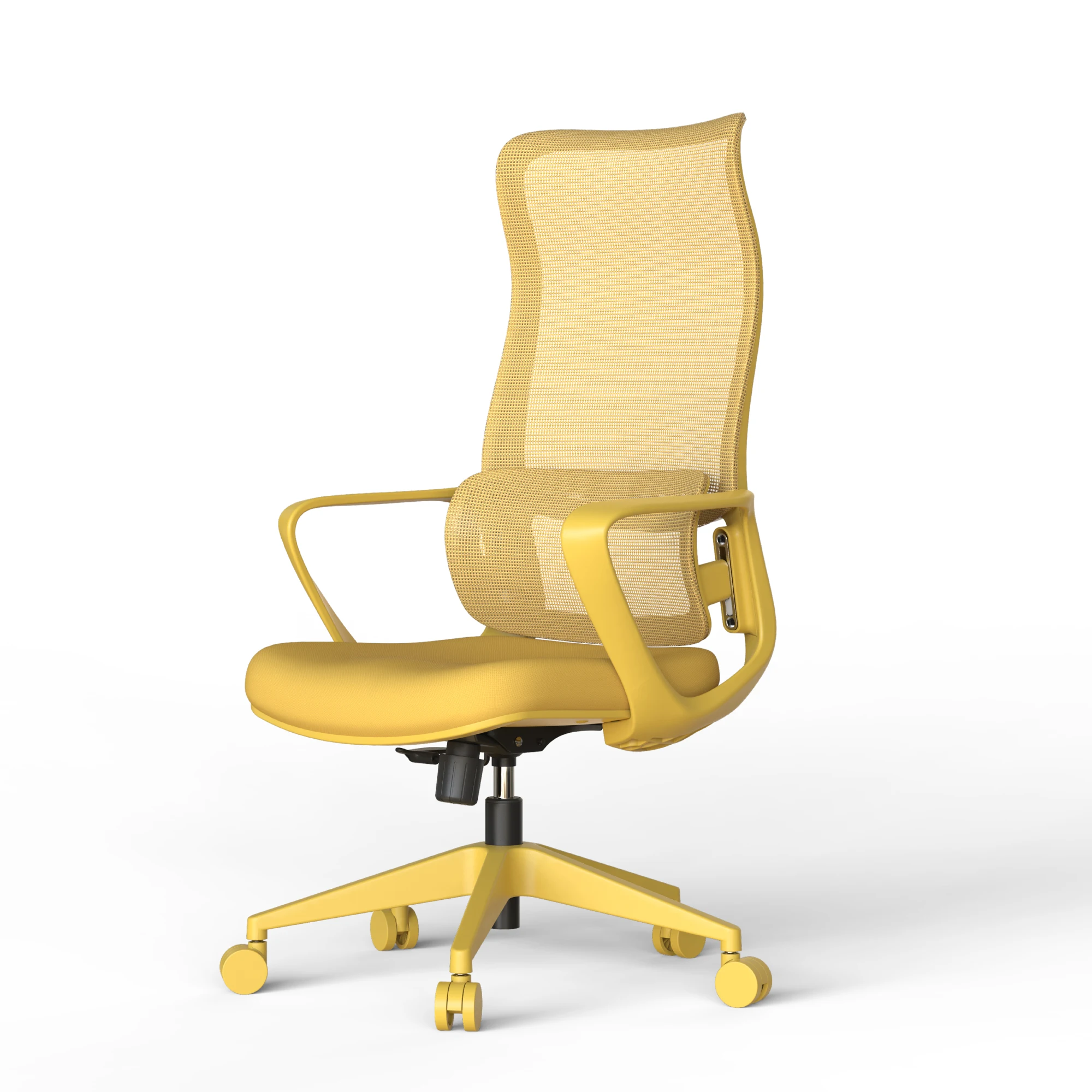 /Support 300lb Capacity Integrated Molded Foam Seat/Ergonomic Colorful Mesh Breathable High Back Office Chair Adjustable Lumbar