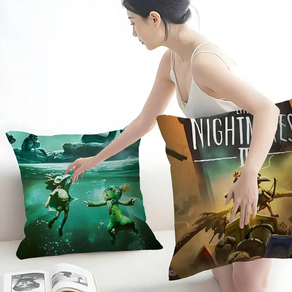 Game L-Little Nightmares pillow cover sofa cushion cover home room decoration children gift