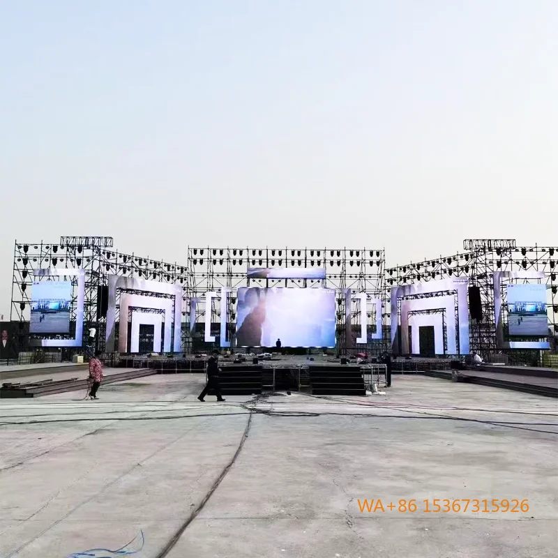 

P3.91 Indoor LED Rental Screen Annual Meeting Display for Enterprise