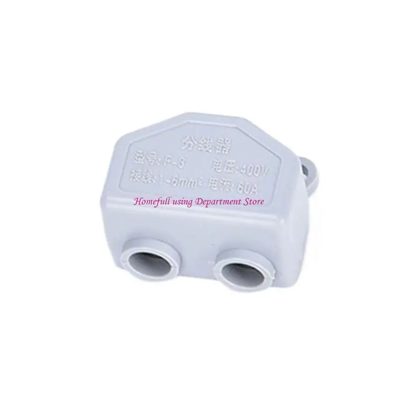  Wire Connector High Power Splitters Brass Quick Terminals Block Wiring Connector