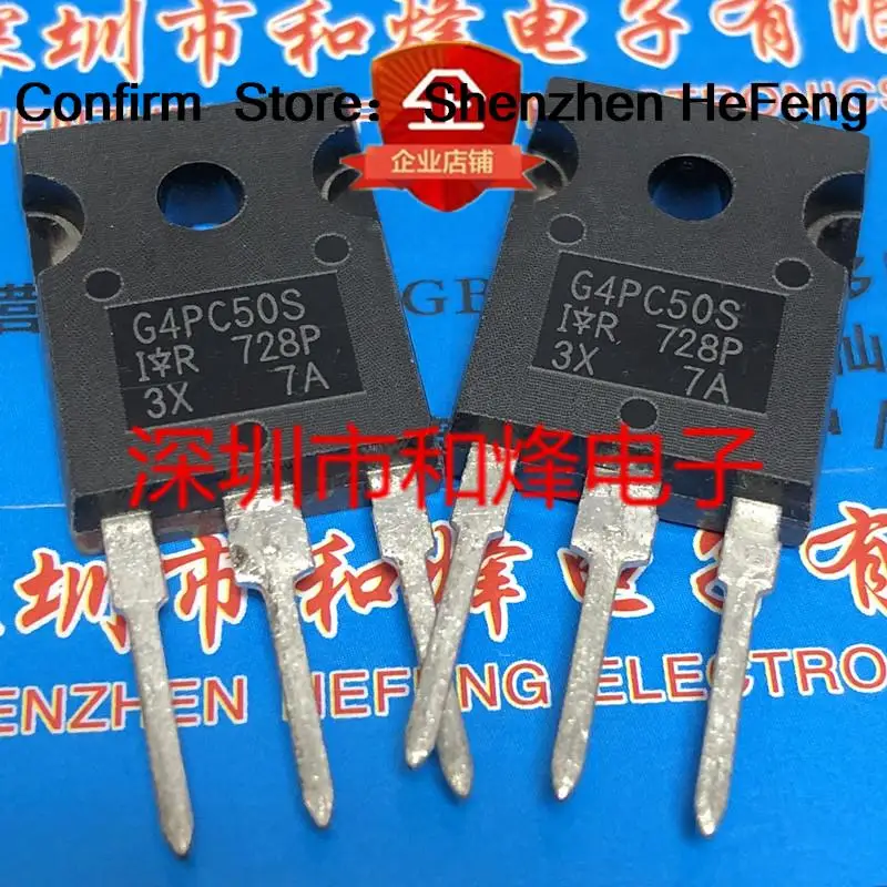 5PCS-10PCS IRG4PC50S G4PC50S   TO-247 600V 41A  NEW AND ORIGINAL ON STOCK