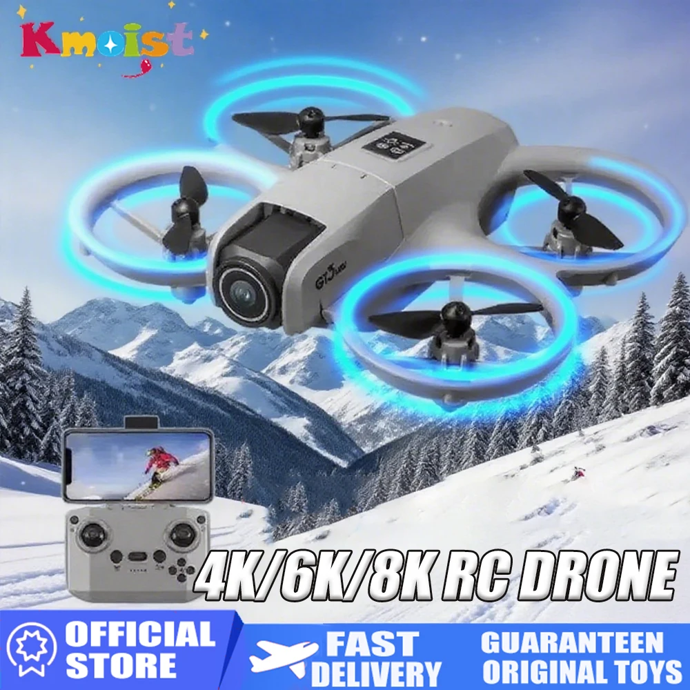 

Mini Drone Rc Quadcopter with 8K/6K/HD Camera Optical Flow Wifi Fpv Drones Obstacle Avoidance Airplane Dron Children Toys Gifts