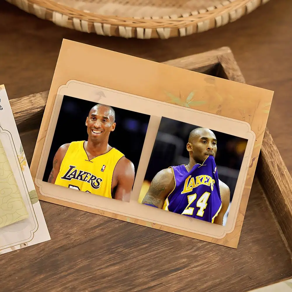 Football Star K-Kobe B-BryantS PVC Refrigerator Magnets Heat Transfer Printing Fridge Sticker For Home Kitchen Decor