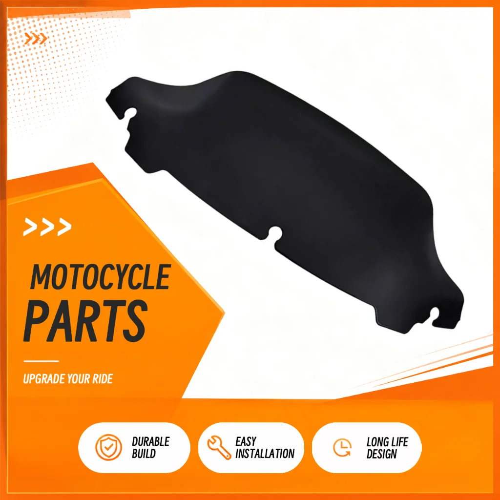 Motorcycle 7" Windshield Fit For Harley Touring Electra Glide Street Glide Ultra Limited Tri Glide 2014-2024 Easy Install Black