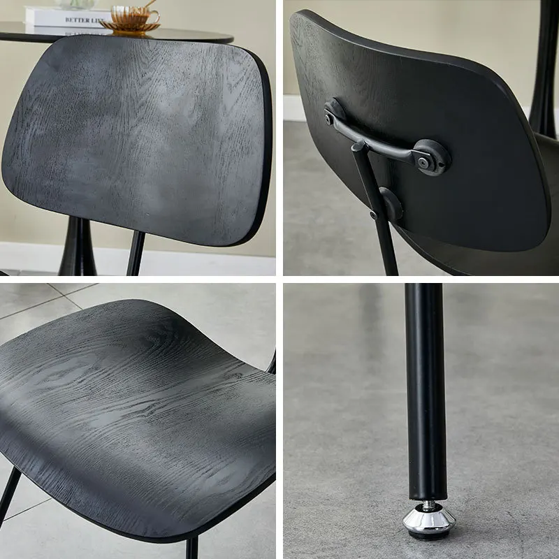 كرسي النمل على الطراز الصناعي الشمالي من الحديد المطاوع خفيف فاخر لغرفة الاجتماعات كرسي خلفي لغرفة المعيشة كرسي طعام غير رسمي