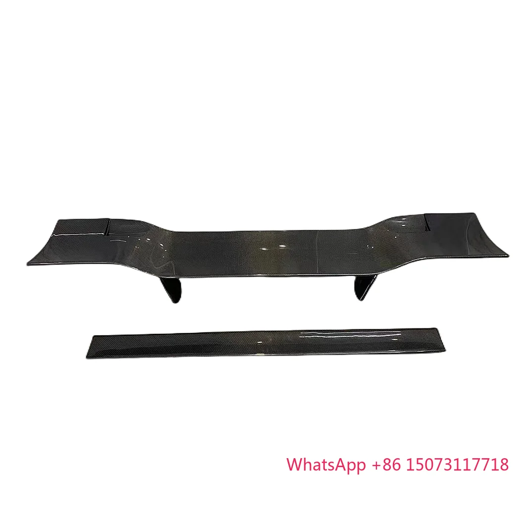 

Tuning Parts M Style Matte Black Carbon Fiber Auto Car Rear Spoiler for 812 Superfast