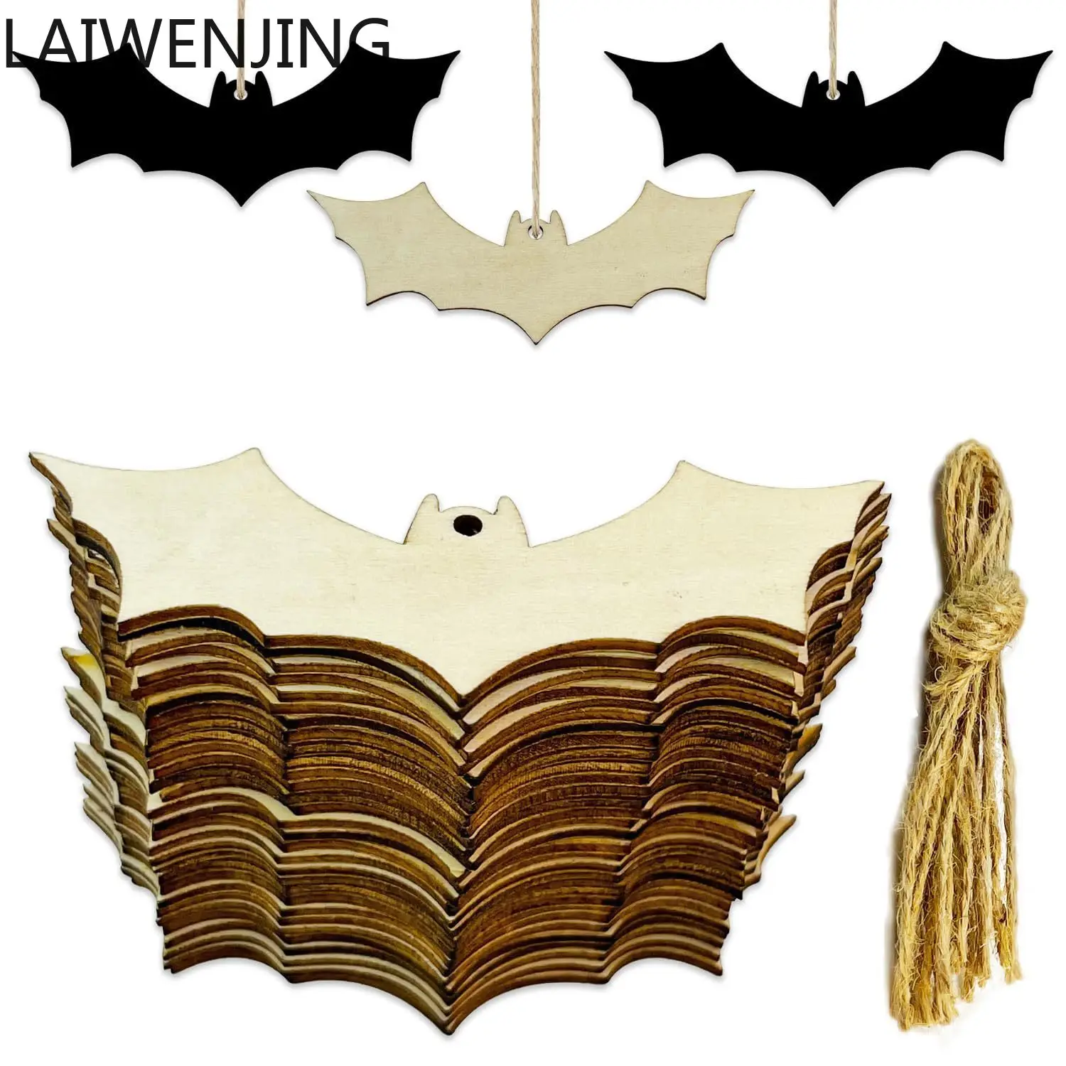 

SGF wood handicraft pendant bat shape hanging decoration