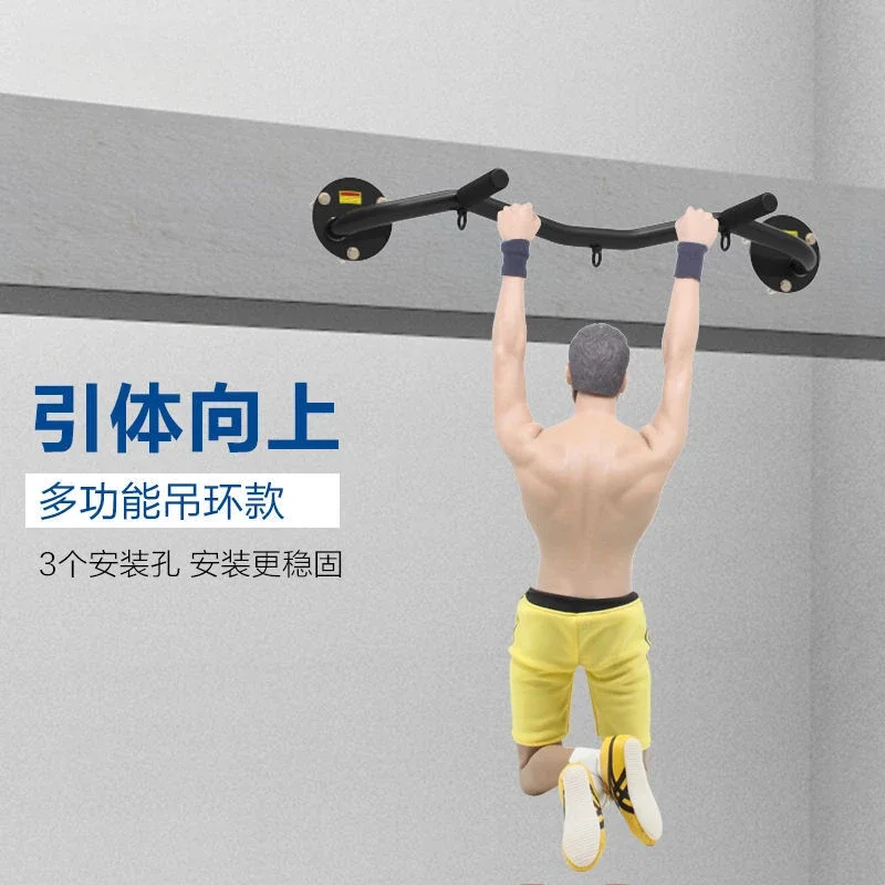 

Horizontal Bar on The Door Home Wall Multiple Positions Pull Up Horizontal Bar Beam Wall Hang Fitness Equipment