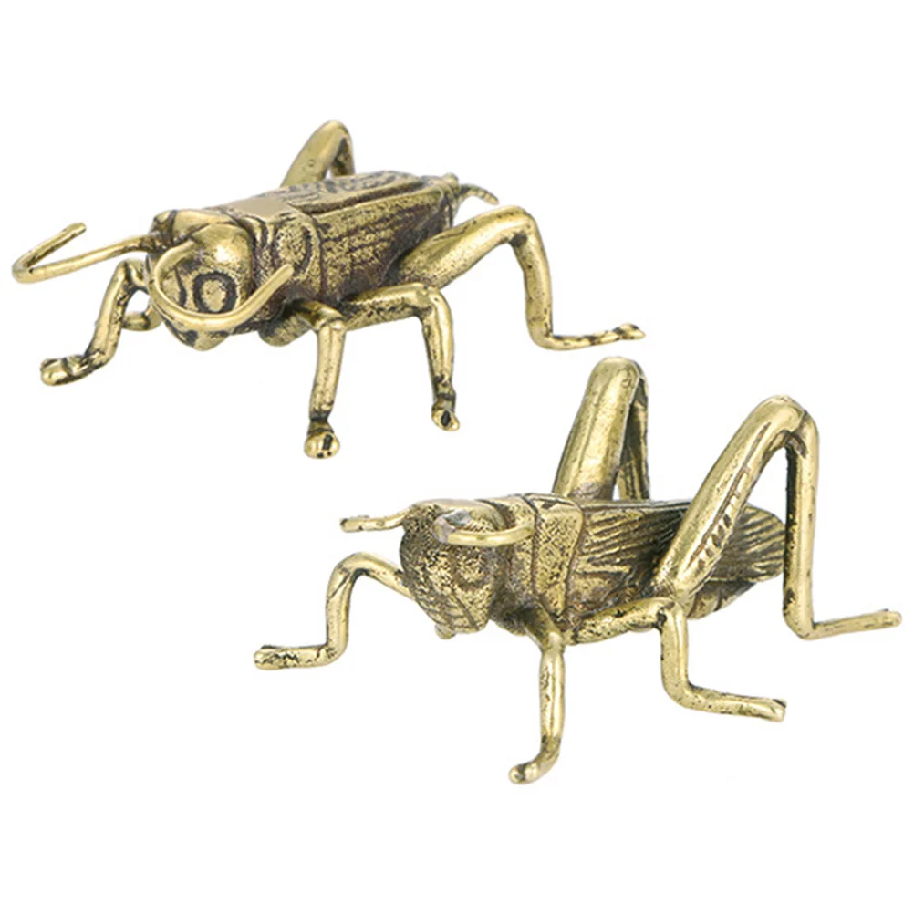 Cricket Ornaments Exquisite Statue Decor Small Decoration Simulation Crickets Adornment Vintage