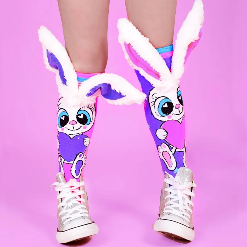 Australian Internet Celebrity Socks Cool and Cute Girls 3D Three-dimensional Tube Socks Medium Long Socks