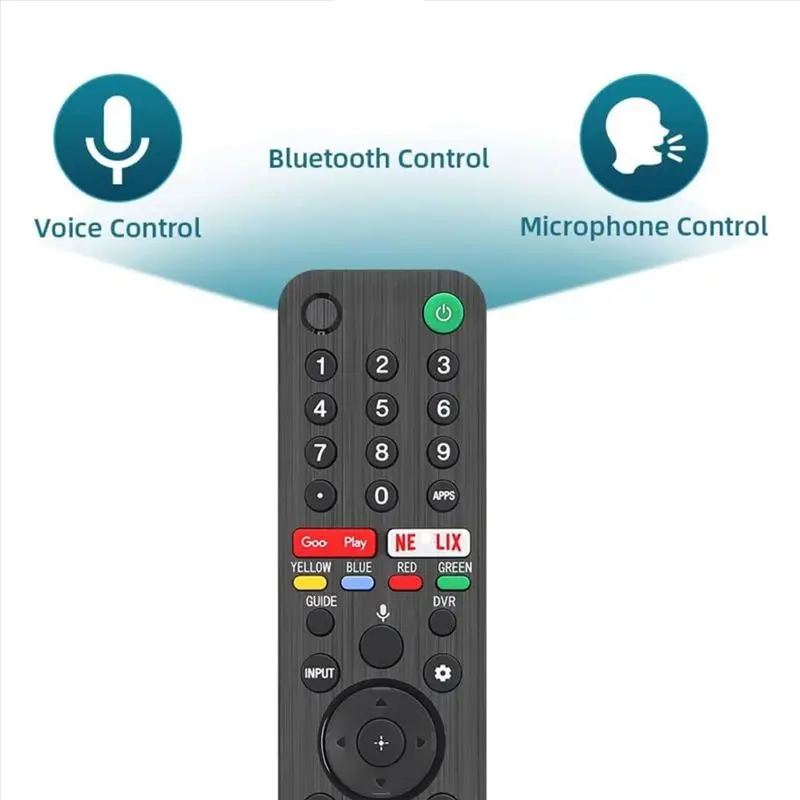 Y47A Smart Voice Remote Control RMF-TX500U for Sony Bravia LED OLED 4K UHD HDTV TV with for Google Play Button