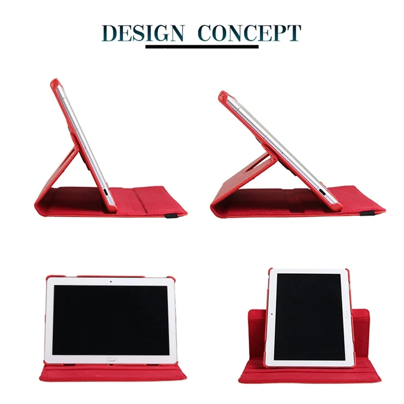 360 Rotation For Samsung Tab Case S7 S8 S9 Plus Ultra FE A9 A8 10.5 inch A7 S6 Lite S7fe Tablet Case Stand Leather Back Cover
