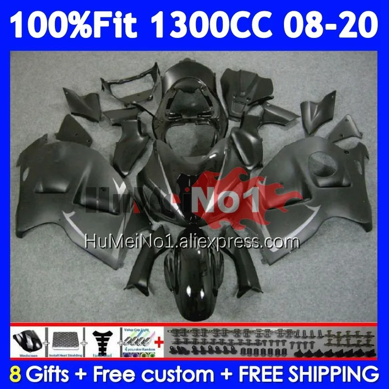 Fairing For SUZUKI Hayabusa GSXR-1300 GSXR 1300 128No.217 GSXR1300 08 Matte blk 09 10 11 12 13 14 2015 2016 2017 2018 2019 2020