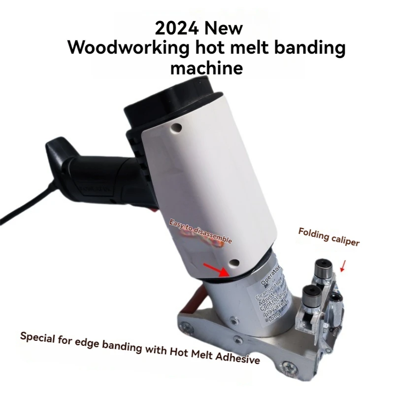 Small Home Decoration Home Woodworking Edge Sealing Machine Hot Air Gun, With Hot Melt Back Adhesive Edge Strip Special