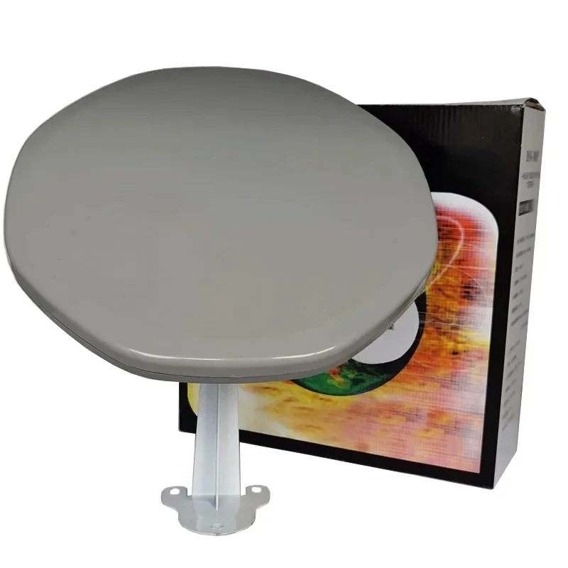 

Digital TV 26cm Ku Band Lnb in Mini Satellite Dish Antenna Build in Lnb HD Vision Circular Polarization