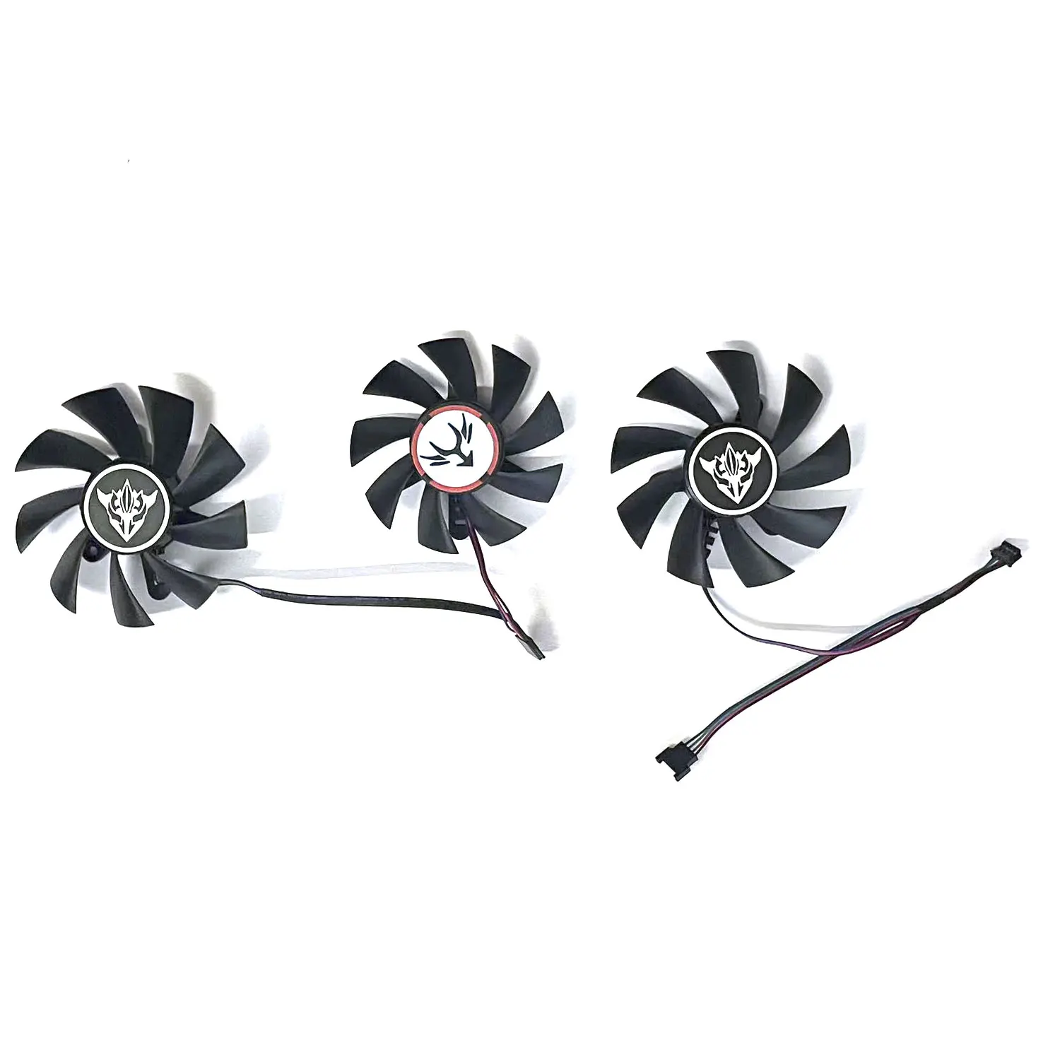 Ventilador de GPU Colorido GTX 1080TI, Novo, 4Pin, 85mm, 75mm, GTX1070, 1070ti, 1080, 1080ti, iGame AD, Placa gráfica Flame Ares, Pacote 3