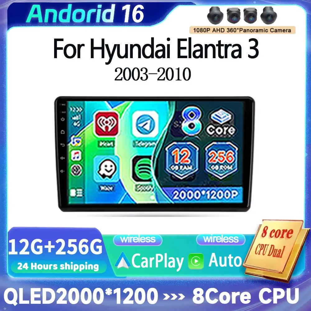 2 din Android16 Auto Carplay Car Radio Multimedia For FIAT Siena/Palio/Albea/Weekend 1996-2004 Car Android Video Stereo GPS 2din