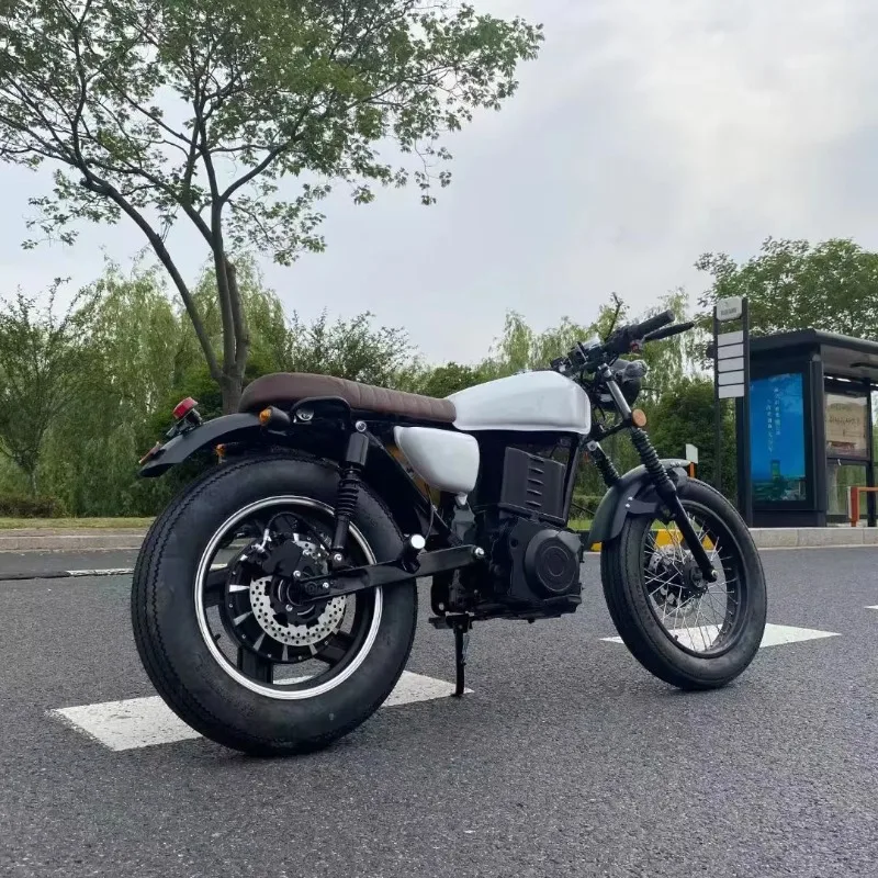 Lvyuan China Factory Direct Sales High Quality Retro Adult Racing 72V High Quality Scooter For Sale Electric Motorcycle view 5
