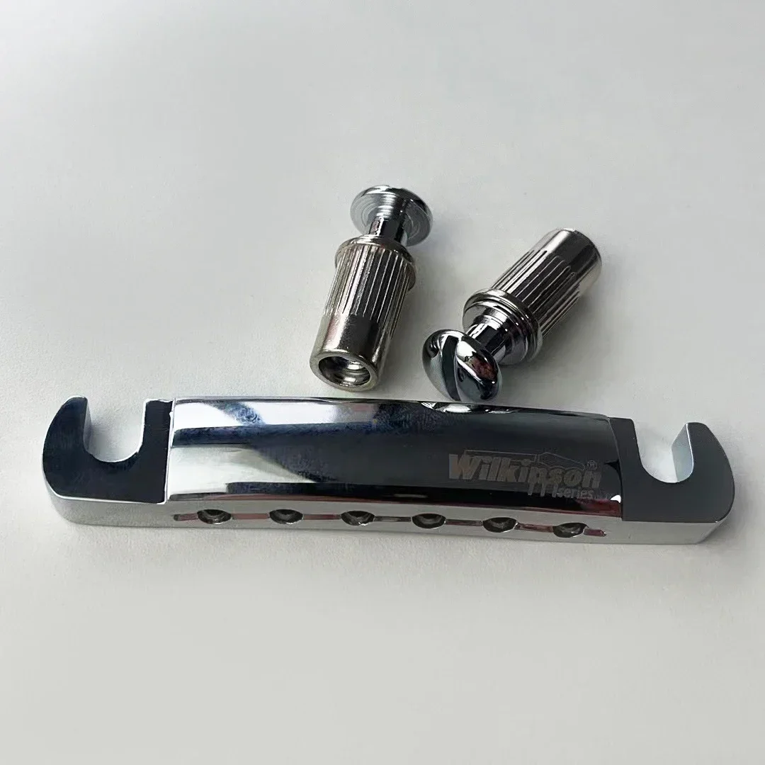 

Электрогитара Wilkinson SG LP с фиксированным бриджем Wilkinson Pull String Plate Code Silver