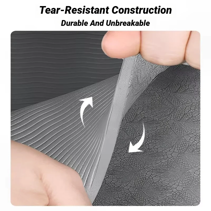 سجادة يوجا قابلة للطي صديقة للبيئة من مادة Tpe قابلة للطي للسفر واللياقة البدنية ومضادة للانزلاق للبيلاتيس والتدريبات الأرضية